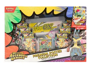 Pokemon Mega Evolution Ascended Heroes Premium Poster Collection Trading Cards