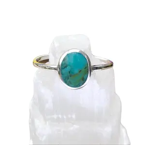 Oval Turquoise Ring