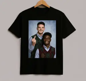 Saka and Declan Rice Step Brothers Meme Tshirt