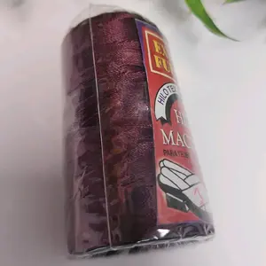 Wine color  Hilo Tex Zapatero #3 Extra Fuerte Hilo Macrame for Crafting and Beads  Projects