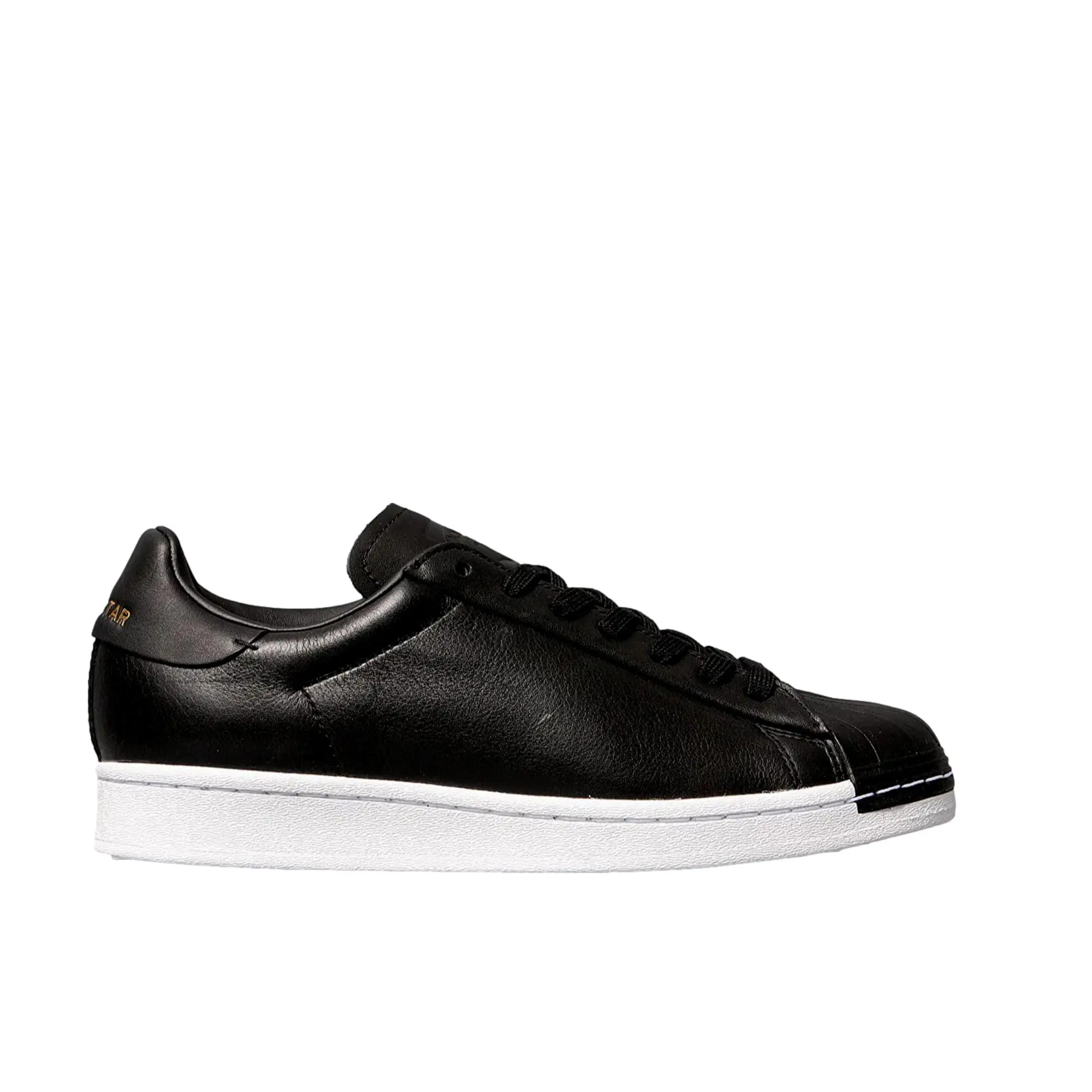 Adidas Superstar Pure Leather Black / White / Gold  FV3353 Women's