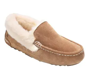 Mykos Suede Slip-On Moccasins - Aussie