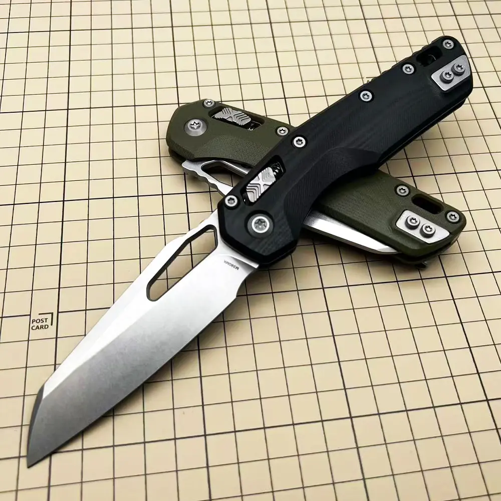 MSI Deep Carry Ball Bearing G10 Handle Mark M390MK Hunt Survival Tactical EDC Tool Folding Camping Pocket Knife