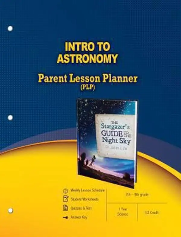 USED-Intro to Astronomy Parent Lesson Planner, Grades 7-9 (Paperback)