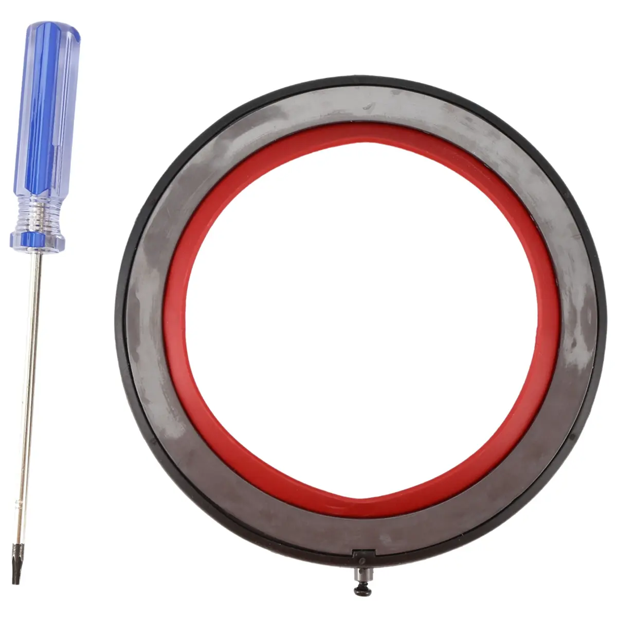 Durable Top Fixed Sealing Ring Replacement Parts for Dyson V10-SV12 Vacuum Cleaner, Fine Dust Trap Accessory to Capture Fine Dust Particles, Optimize Machine Performance, Reliable to Use for Car Interior Decoration