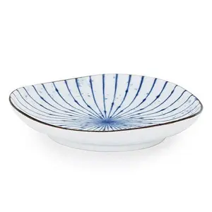 Fubuki Tokusa 6.5" Round Appetizer Plate