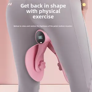 Intra-thigh trainer Women's yoga Pilates Postpartum recovery Aerobic fitness equipment Leg device breathing chest