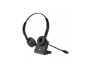 Adesso Xtream P400 Wireless Multimedia Headset with Charging Dock - Stereo - Mini-phone (3.5mm) - Wireless - Bluetooth - 32 Ohm - 20 Hz to 20 kHz - Over-the-head - Binaural - Supra-aural