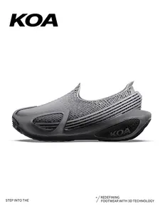 KOA 3D Printed Sneakers KUI2.0 – Futurism for Athletic Trendy Street Style, Casual & Urban Commuting, Shoe for Men & Women, Cut-Out Design, Fashionable Less-Than-Ankle Design, All-Season Wear, TPU Material Comfort