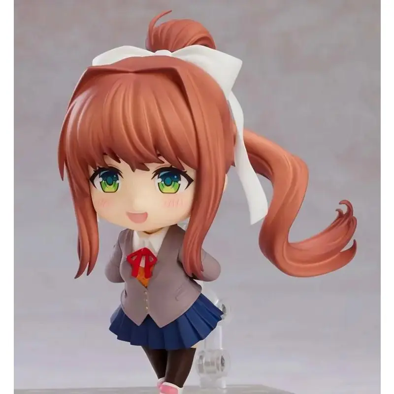 Doki Doki Literature Club!Monika 1817 cute girl  Articulated Figure Model Toys Christmas Gift 10cm