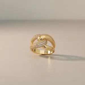 anillo 273 gold plated
