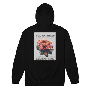 ROSE BLOSSOM ZIP HOODIE
