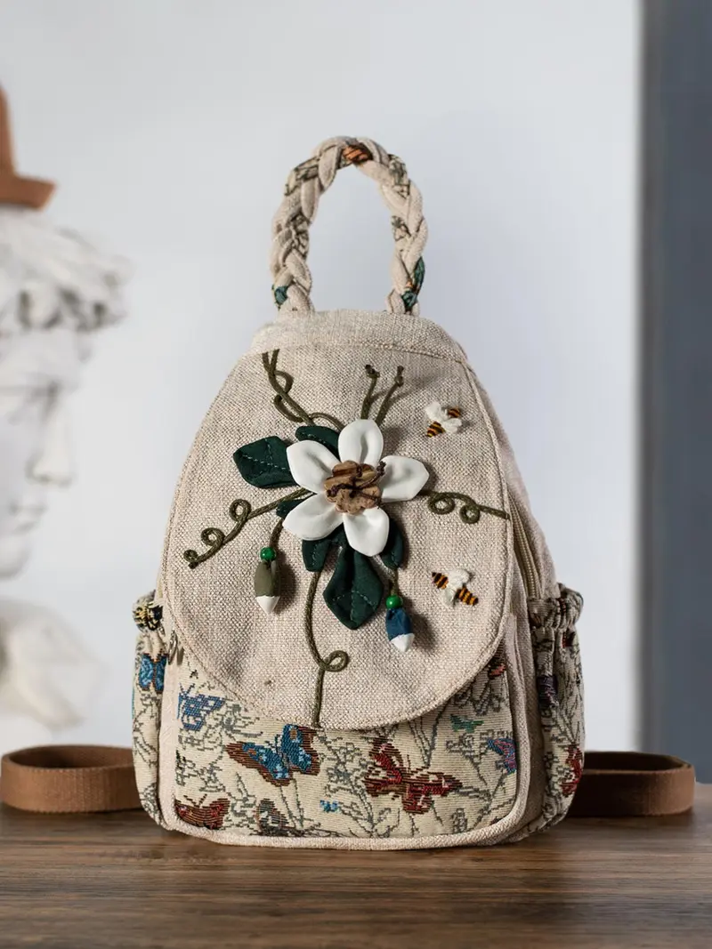 embroidery backpack - TikTok Shop display picture 2