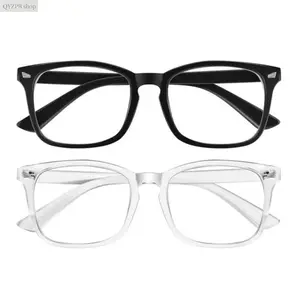 2026 Classic Flat Lens Blue Light Glasses - Unisex High-Quality Fashion Eyewear, Ultra-Lightweight Durable Frame, UV400 Protection, Anti-Fog, Vision Correction for Daily Use, Gaming, Outdoor Activities,summerwins summerwins