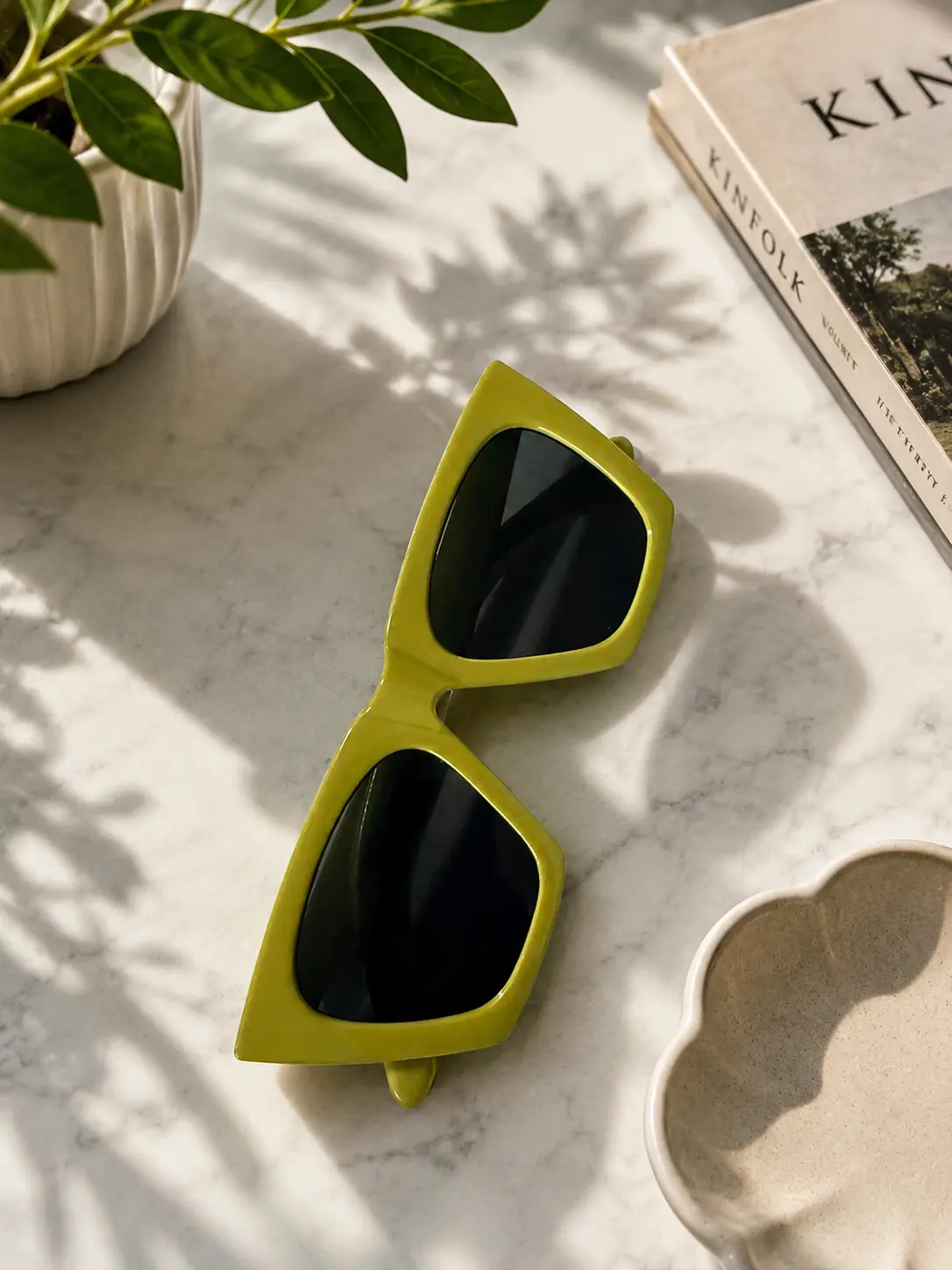 Luxe Olive Sunglasses