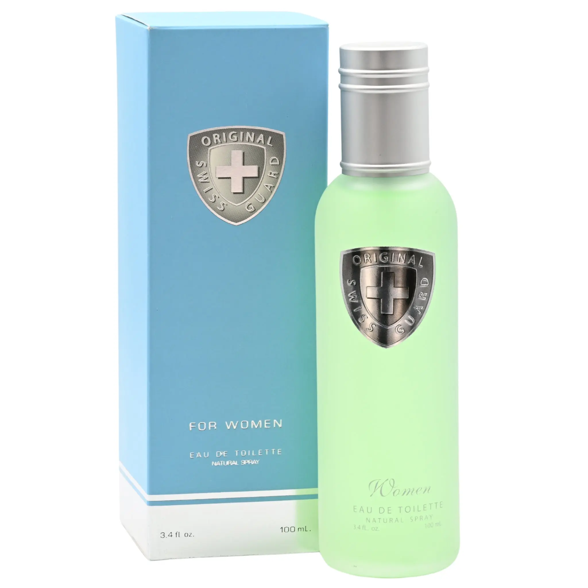VICTORINOX Swiss Guard Women's Atomizer Eau de Toilette (EDT) - 3.4 fl oz, Elegant Aromatic Blackcurrant Aeropump Fragranced Fragrance, Fruity Sweet Woody Scent with Plum Blend, Boxed New in Package, Aeropump Women's Fragrance, Aromatic Women's Fragrance