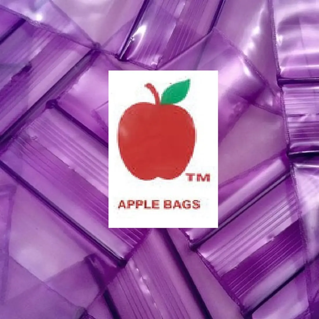 CrazyCoolBuys 5000 Pack Zip Lock Original Brand Purple 2Mil Bags 5,000 Baggies Resealable Plastic