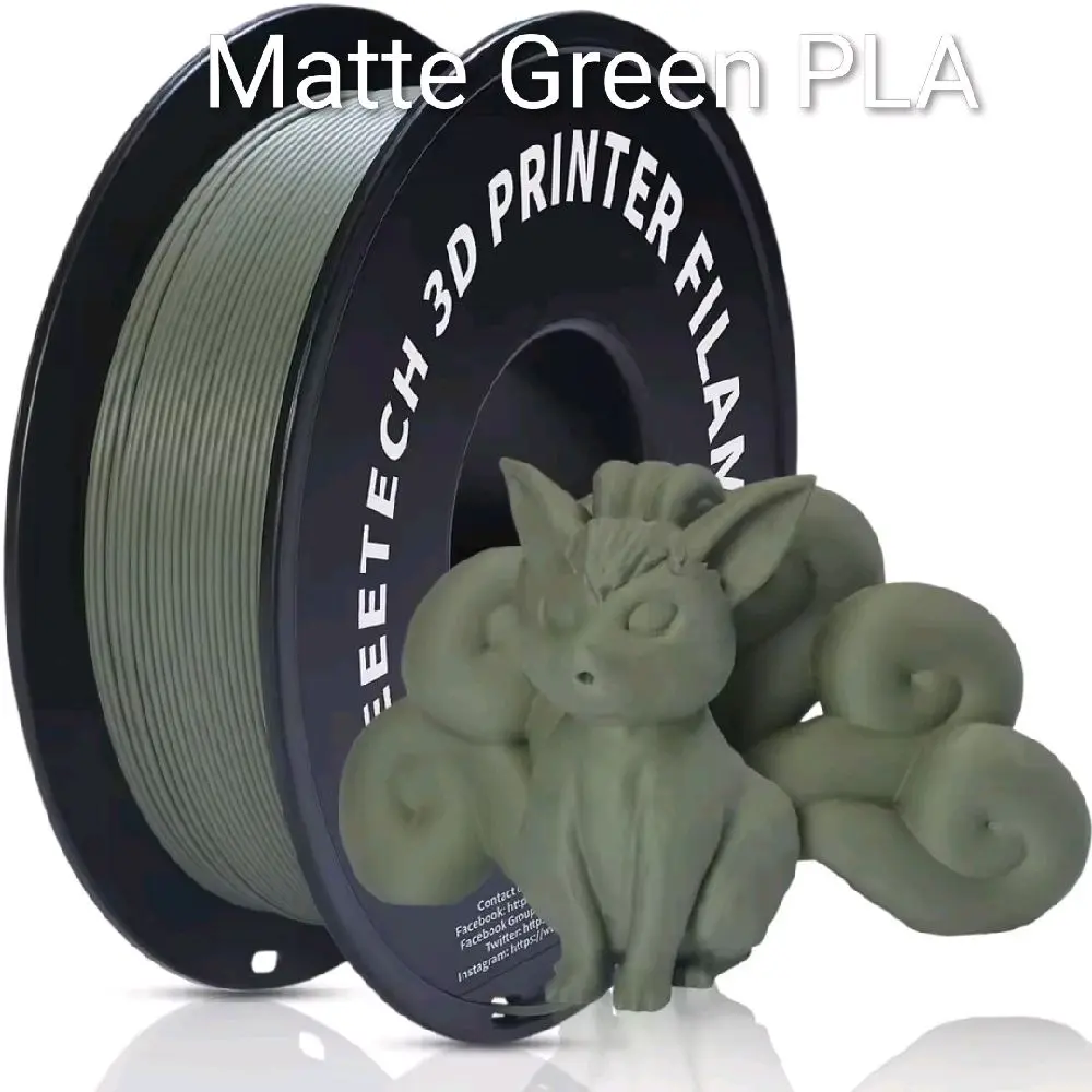 Matte PLA Filament 1KG – 1.75mm 3D Printer Filament
