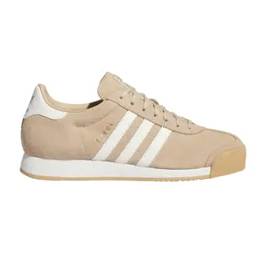 adidas Mens Samoa Lace Up Sneakers Shoes Casual - Beige
