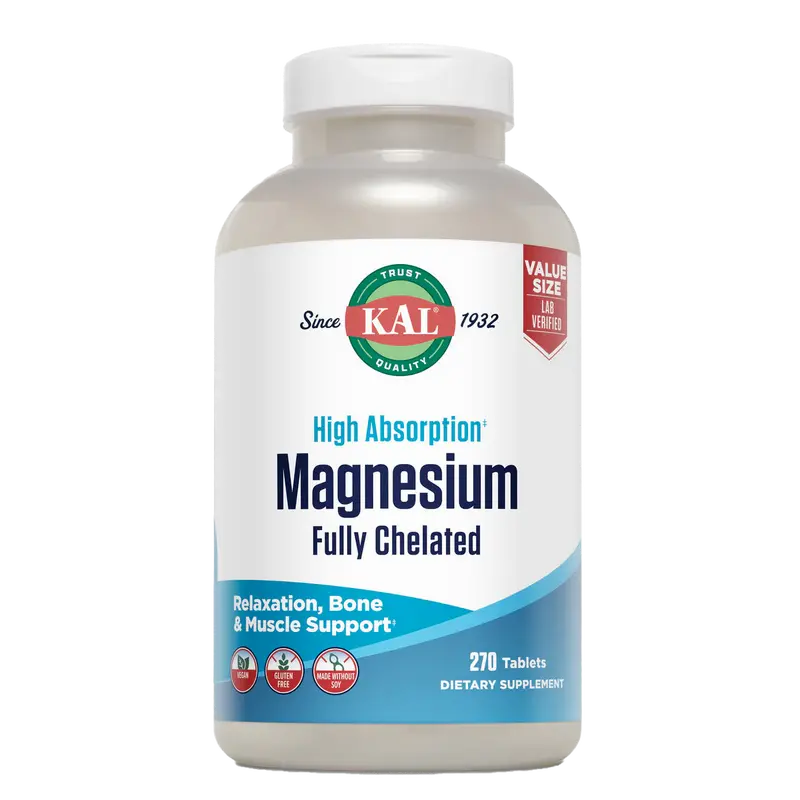 Magnesium Glycinate Fully Chelated Tablets Springtok Healthcare Dietary Vitamin