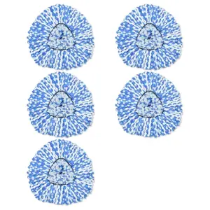 [ONLY for 2-TANK System]Mop Heads Replacements for Ocedar, 5 Pack Mop Replace Head for Ocedar RinseClean 2-Tank System, Spin Mop Replacement Head  Microfiber Mop Refills Deep Cleaning