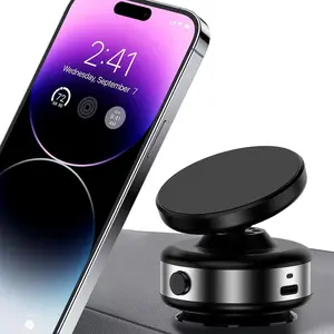 iPhone 17 Vacuum Magnetic Phone Holder 360° Adjustable, Electric: Smooth Surfaces Only, iPhone 17 Pro Max 16/15 MagSafe