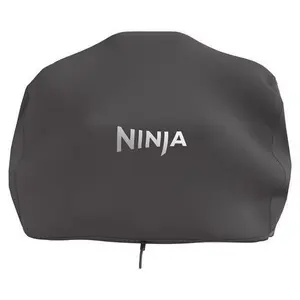 NINJA Extra Large Polyester Fabric Woodfire Black Grill Cover for OG951 - Drawstring, Outdoor Weather-Proof Protection, Water-Resistant, UV-Resistant (Protects Grill from Elements)