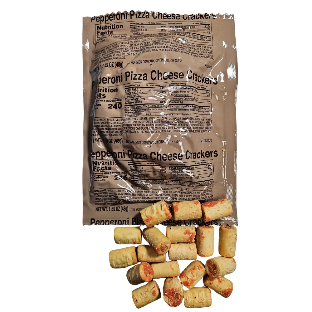 MRE Crackers - Pepperoni Pizza