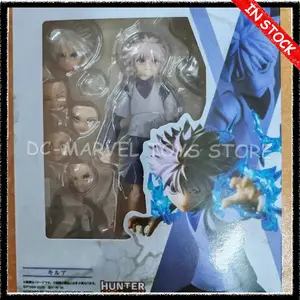 In Stock Hunter x Hunter Killua Zoldyck Gon Freecss Combo SHF Action Figure Anime Collectibles Model Gift Toys
