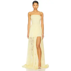 OW Collection x REVOLVE Cleo Maxi Dress in Butter Yellow