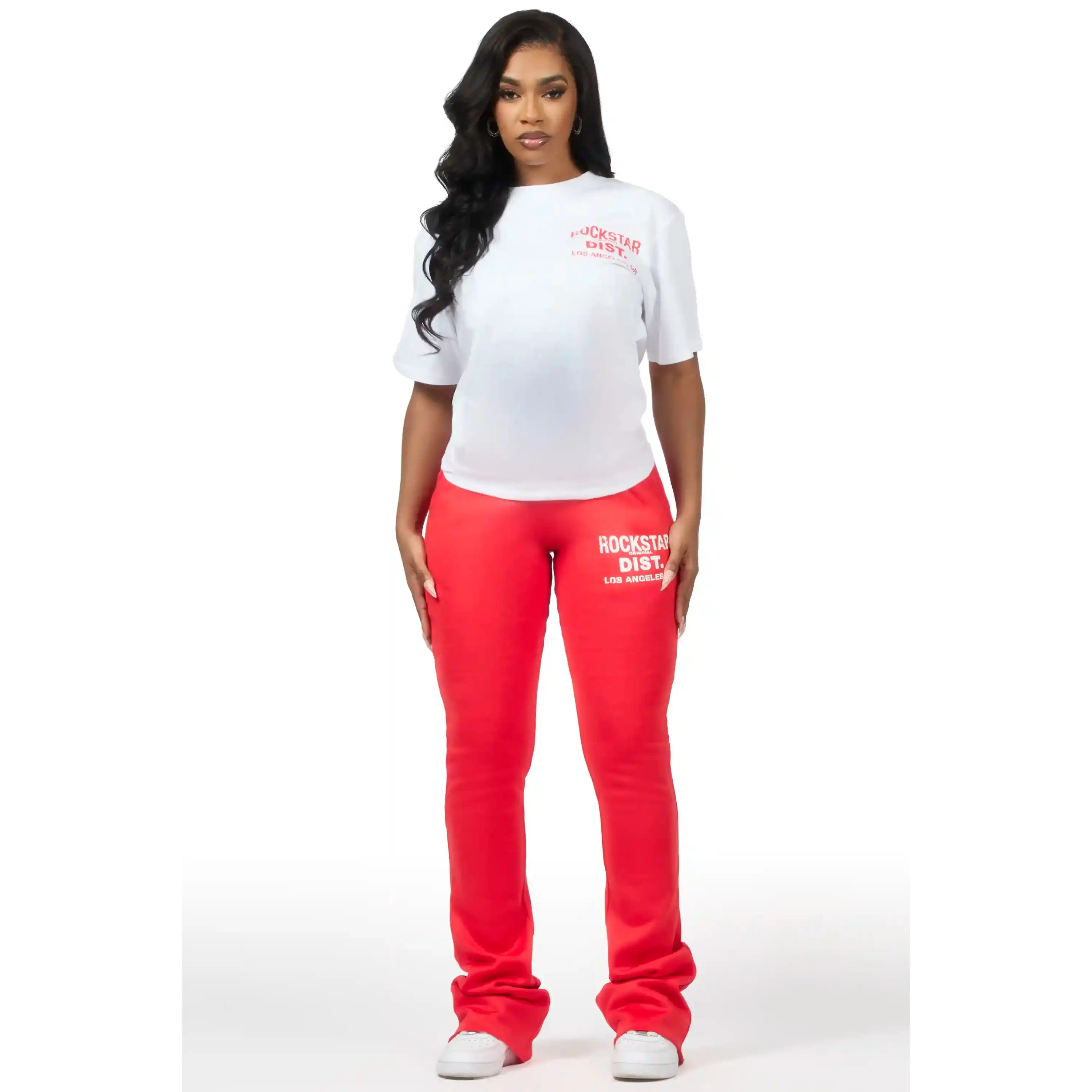 Dalasia 2.0 White/Red T-Shirt Track Set