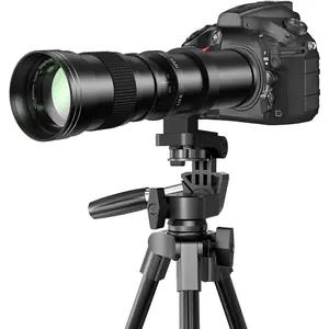 Ultra Telephoto 420-800mm F8.3 Manual Zoom Lens for Nikon DSLR F-Mount Cameras(D850 D810 D800 D610 D750 D500 D7200 D7500 D7100 D5600 D5300 D600 D3500 D3400 D3300 D3200 D5200 D5100 D5000 D7000 D700)