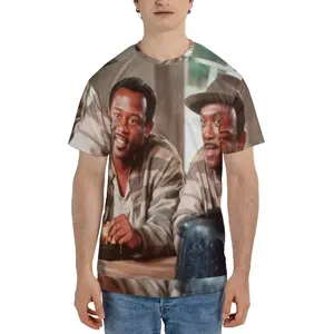 Menswear Life Movie Print Sublimation All-Over Casual T-Shirt - Short-Sleeve Tshirts with Premium Fabric