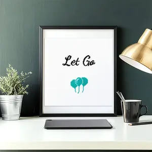 Let Go - Counted Cross Stitch Kit