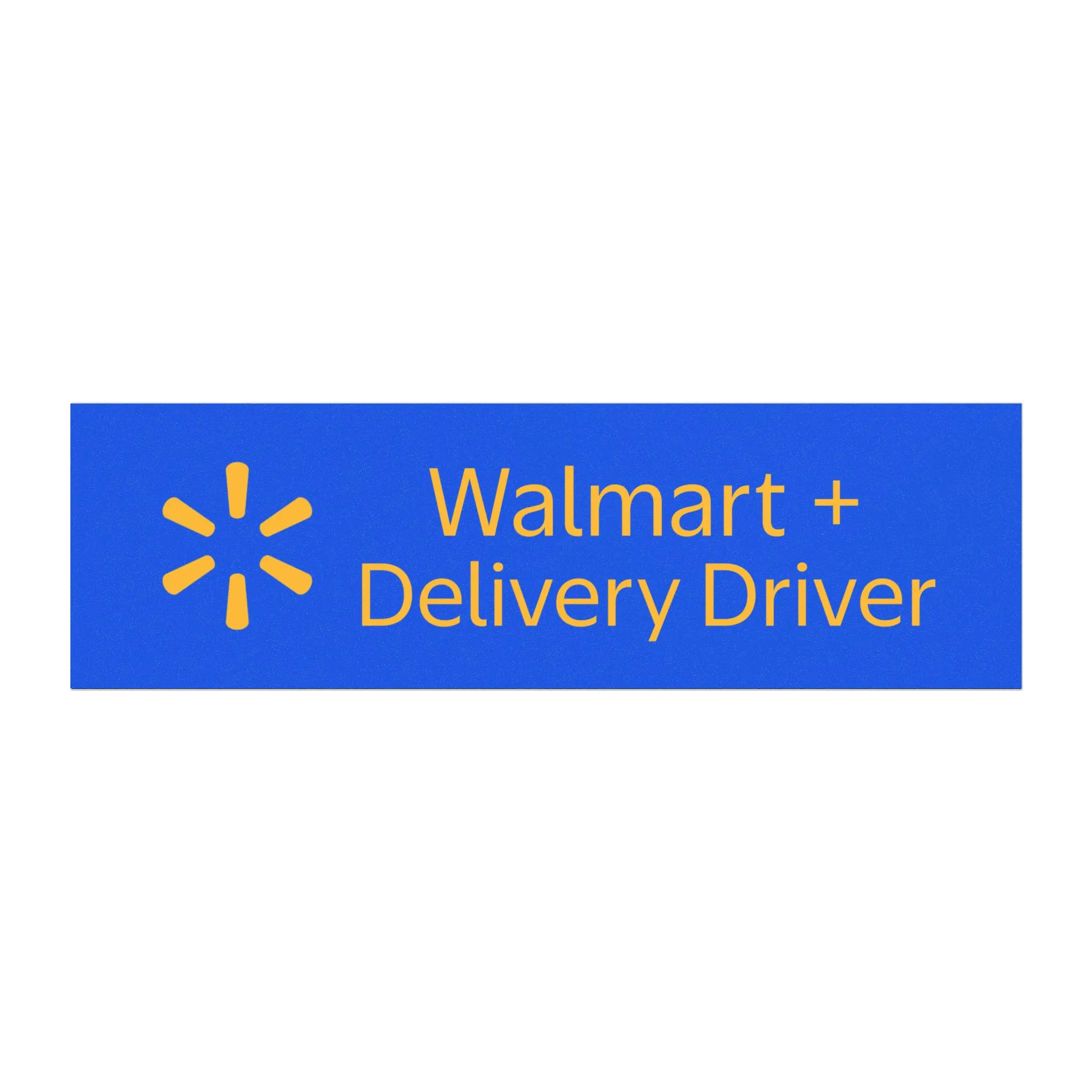 Walmart + Spark Delivery Driver Car Magnets, Magnetic Sign, Professional Driver, Vehicle Accessory, Delivery Driver Gifts, Delivery Driver