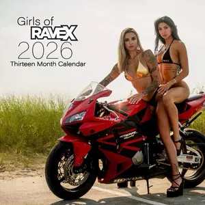 2025 Rave X Girls Wall Calendar