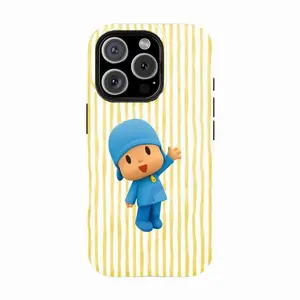 Adorable Pocoyo Tough Phone Case – Kawaii Blue Cartoon Character Phone Cover For Iphone 17/16/15/14/13