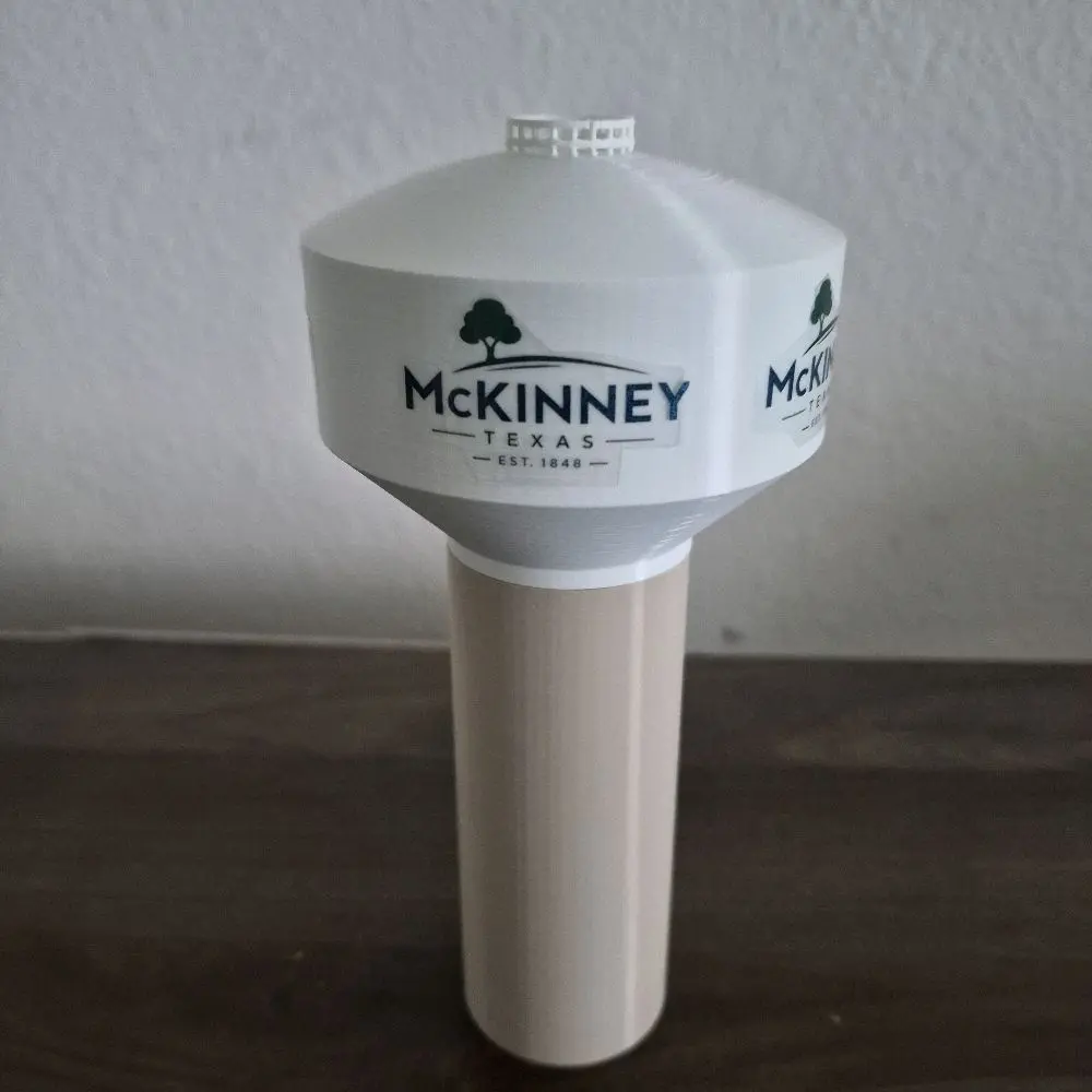 McKinney, Texas Water Tower Replica