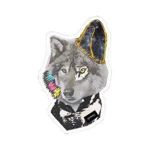 "Feral Mosaic" — Vinyl Die Cut Sticker