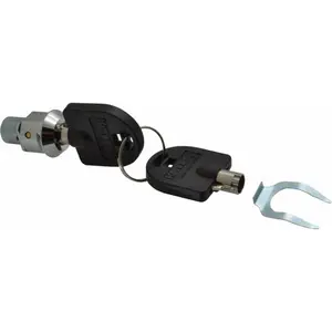 212 MAIN Kennedy Series High-Security Steel Tubular-Type Roller Lock and Key Set, Model 444-80403, lock for cabinets