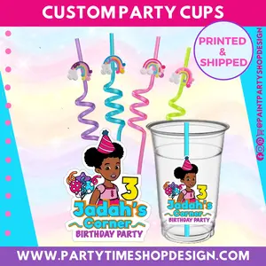 Gracie's Corner Inspired Personalized Party Cups