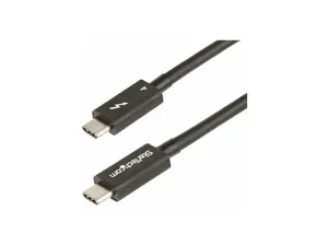 StarTech 1.6ft/50cm Thunderbolt 4 Cable 40Gbps 100W PD TBLT4MM50CM StarTech 1.6ft/50cm Thunderbolt 4 Cable 40Gbps 100W PD TBLT4MM50CM