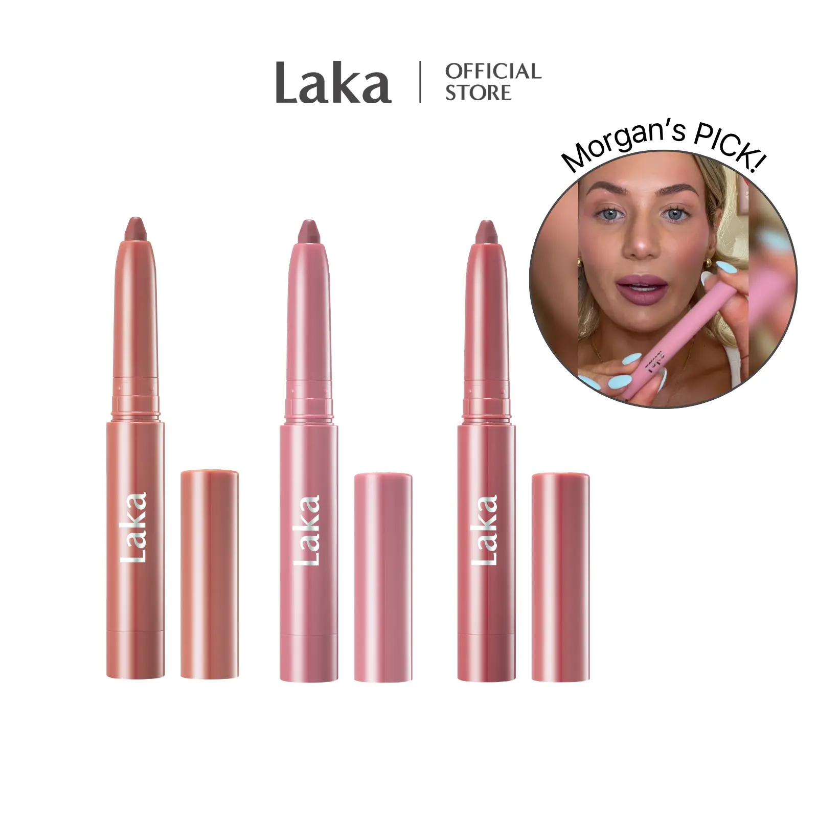 [Laka] [NEW Shades] Easy Glide Lip Liner — Creamy, Blendable Color with Smooth Application