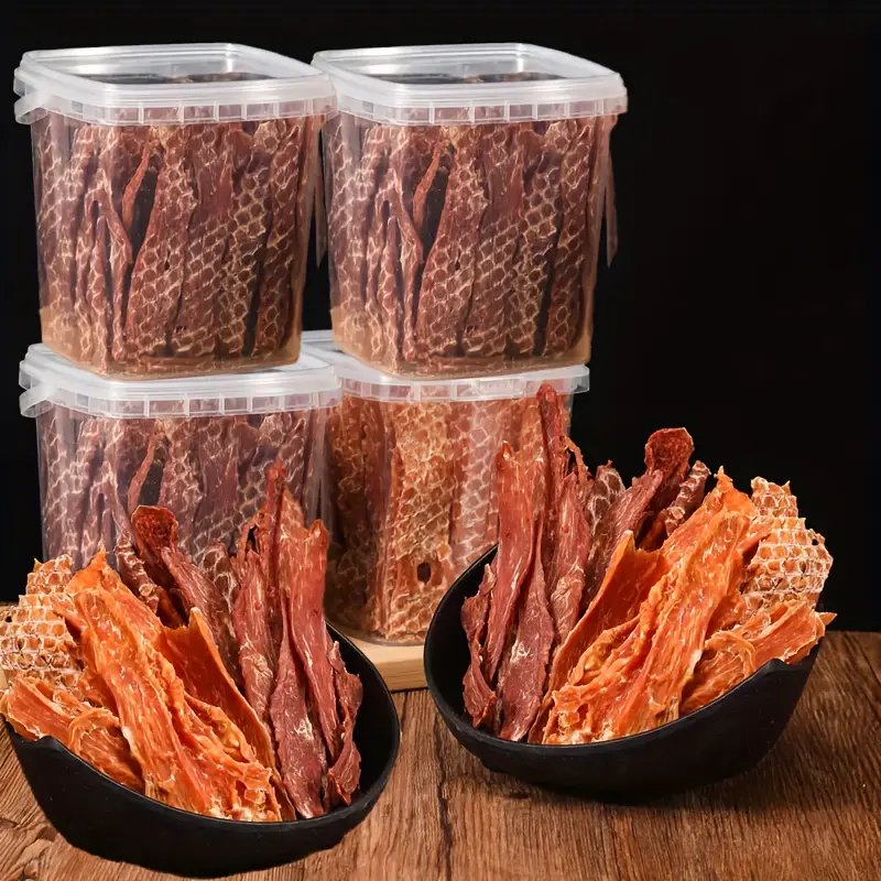 150g/5.29oz Chicken jerky, Natural Ingredients, Natural Dog Treats, Healthy, Easily Digestible, Dog Chews Long Lasting, And High Protein, Low Fat, Perfect Training Reward Snack For Dogs