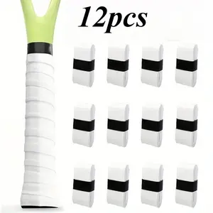 YITAP 12-Pack Tennis Grip Tape, Sticky Tennis Racket Handle Tape, Suitable for Pickleball and Other Sports Equipment, Enhancing Control and Performance