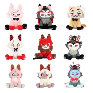 2026 new 30cm Stuffed Anime el Hell Helluva Boss Kawaii Stolas Blitzo Fizza Figure Model Plush Toys for Kids Adult Cartoon Doll Gift