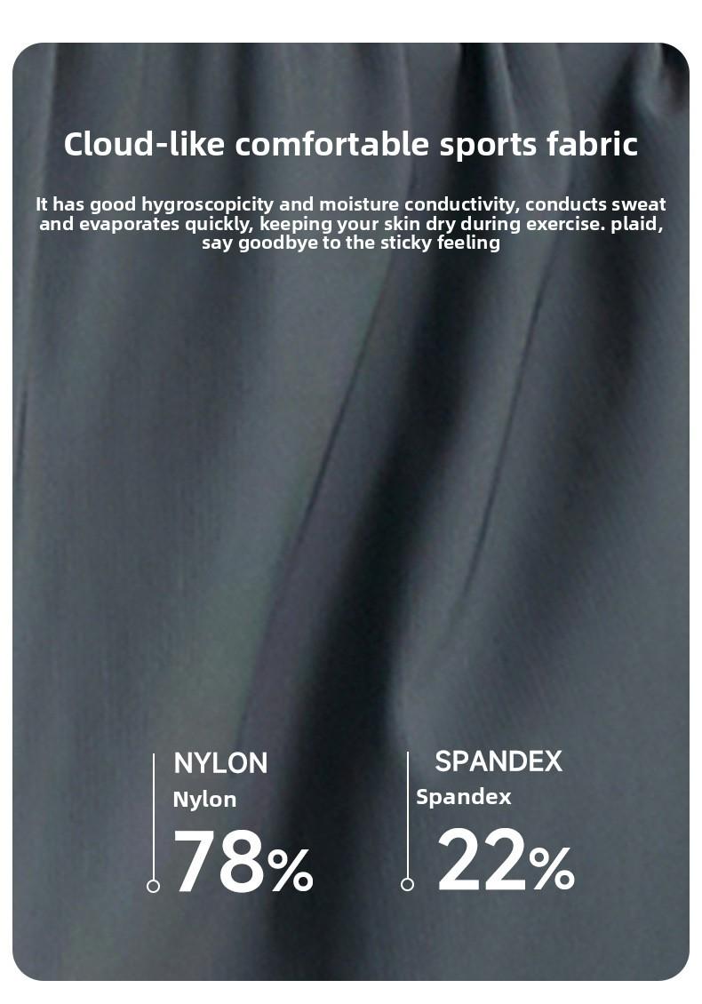 2026 New Men's Breathable Casual Shorts, Ice Silk Thin Quick-Dry Sports Fitness Shorts for Outdoor Running