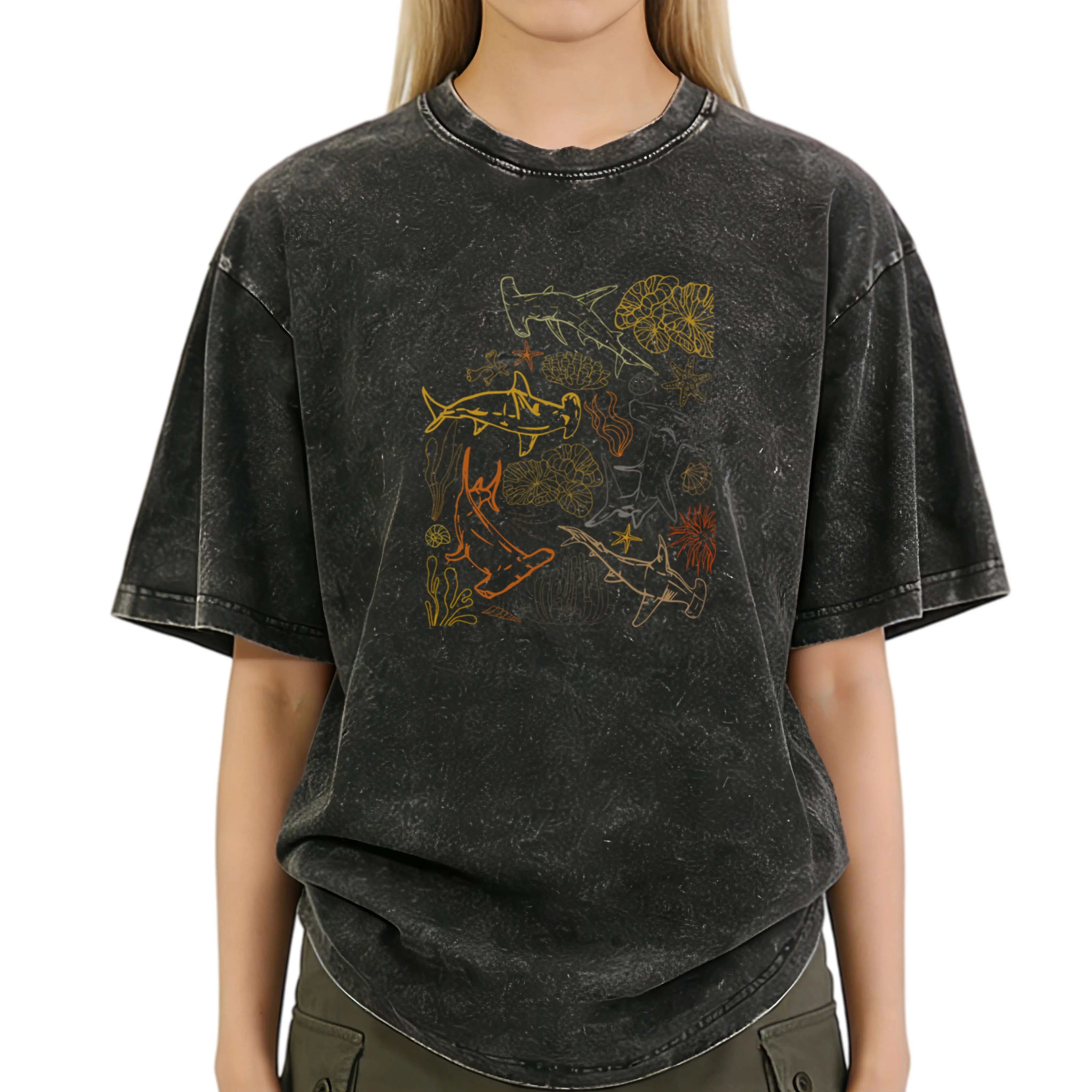Hammerhead Shark Shirt, Marine Life Tee, Ocean Animal Shirt, Gift for Shark Lovers