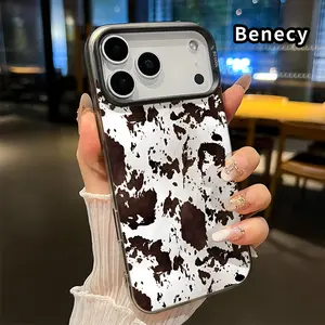 Compatible with iPhone 17 16 15 14 Pro Max 13 12 11 XR XS Plus Air E Phone Case Ink - Blot Symphony IMD Hard PC Back Soft TPU Edge Drop-Resistant Cover