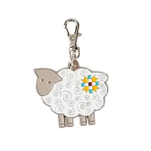 Sheep Zipper Charm Happy Charm Lori Holt